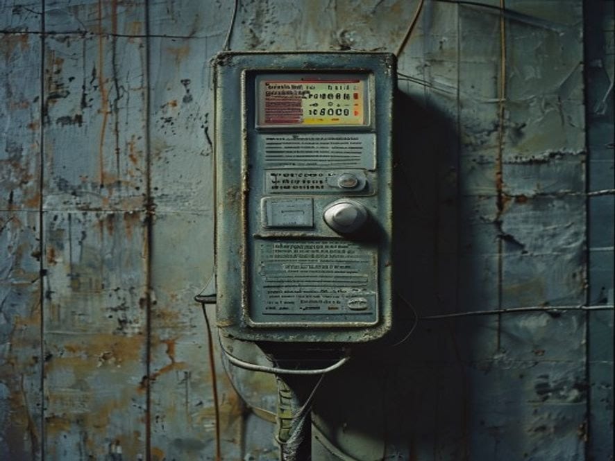 Tableau électrique vétuste